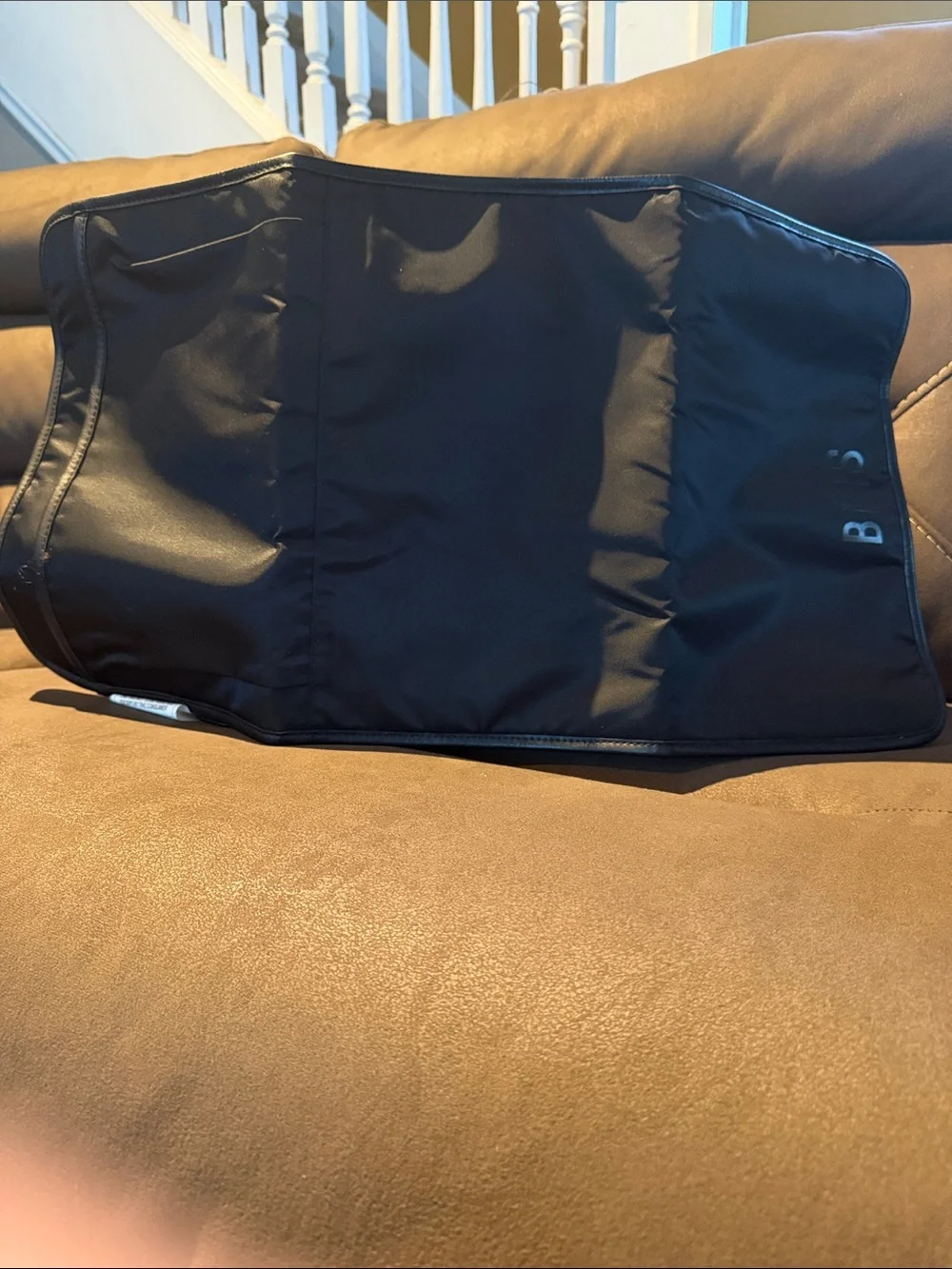 Beis backpack diaper bag!Barely ever used! With nwot on the go diaper wristlet